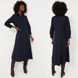 Tuckernuck Navy Midi Dress